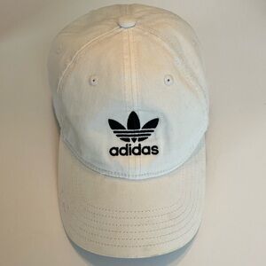 White adidas Original Dad Hat OS